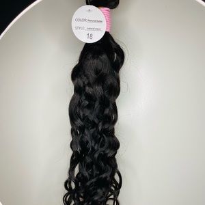 18inch Virgin Natural Wave Bundle